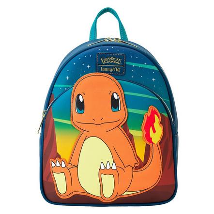 Loungefly Pokemon Charmander Cosplay Glow in the Dark Mini Backpack Exclusivité Games Zone
